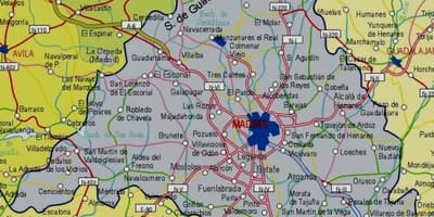 რუკა Madrid