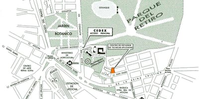 რუკა atocha სადგური Madrid